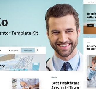 Medco - Medical Clinic & Hospital Elementor Template Kit