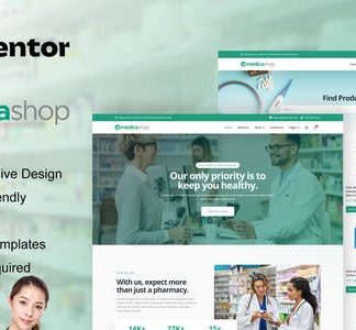 MedicaShop - Pharmacy & Medical Store Elementor Template Kit