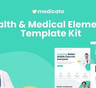 Medicate - Health & Medical Elementor Template Kit