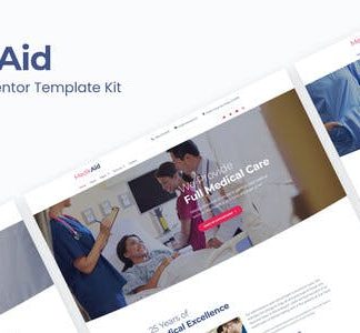 MedikAid | Medical Healthcare Elementor Template Kit