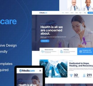 MedisCare - Medical Service Elementor Template Kit