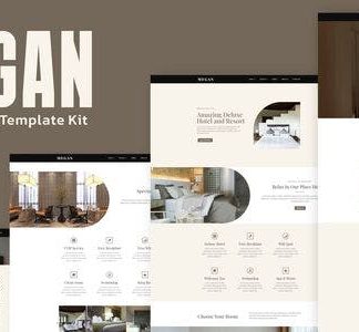 Megan - Hotel Booking Template Kit