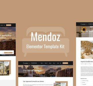 Mendoz - Hotel & Travel Template Kit