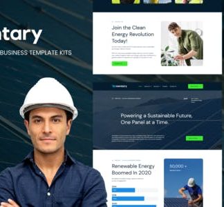 Mentary - Solar Panel & Renewable Energy Template Kits
