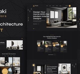 Merraki - Interiors & Architecture Elementor Template Kit