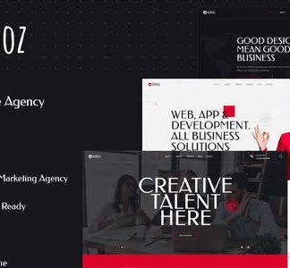 Mibooz - Creative Agency Elementor Template Kit