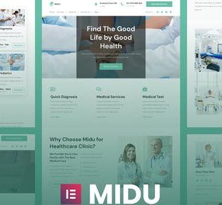 Midu - Healthcare & Medical Elementor Template Kit
