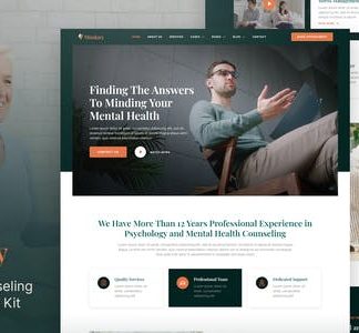 Mindary – Psychology & Counseling Elementor Template Kit