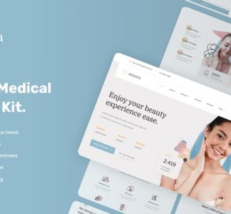 Minera | Skincare & Dermatology Elementor Template Kit