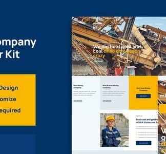 Minner - Construction & Building Elementor Template Kit