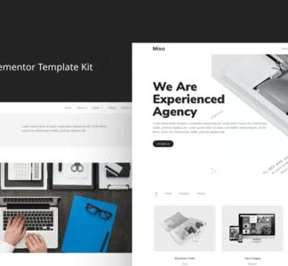 Miso - Minimal Portfolio Elementor Template Kit