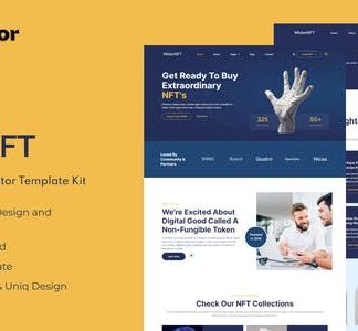 MisterNFT - NFT Portfolio Elementor Template Kit