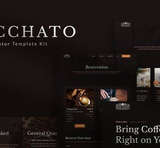Mocchato - Coffee Shop Elementor Template Kit