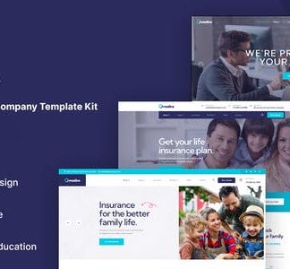 Modins - Insurance Company Elementor Template Kit