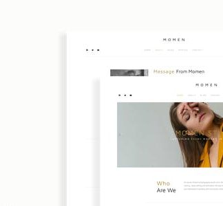 Momen - Photography & Blog Elementor Template Kit
