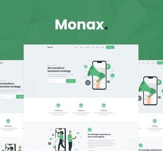 Monax - Saas & Startup Elementor Template Kit