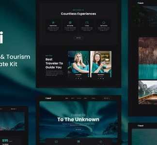 Morii - Adventure Travel & Tourism Elementor Template Kit