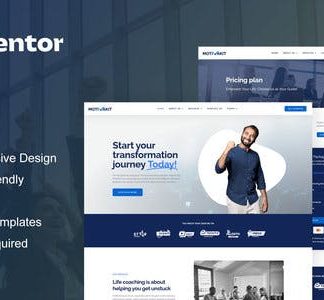 Motivakit - Life Coach & Motivator Elementor Template Kit