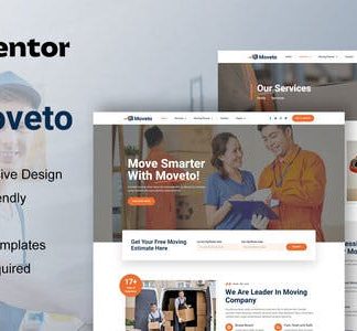Moveto - Moving Company Elementor Template Kit