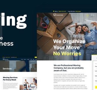 Moving Service - Local Business Elementor Template Kit