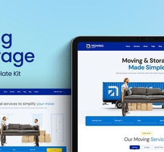 MovingExpress - Moving & Storage Company Elementor Template Kit
