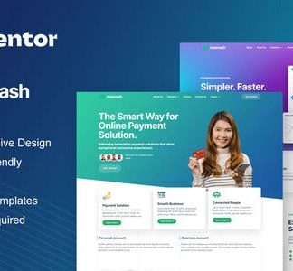 MoxCash - Online Payment Gateway Elementor Pro Template Kit