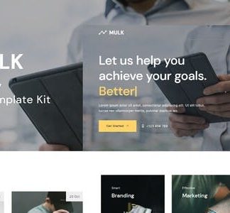 Mulk - Digital Agency Elementor Template Kit