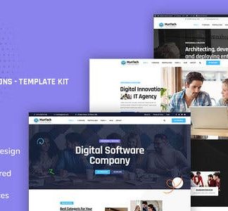 Muntech - Software & IT Solutions Elementor Template Kit