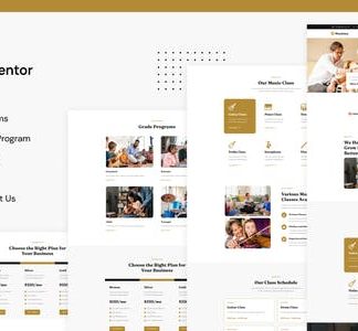 Musicine - Music School Elementor Template Kit