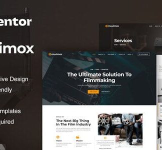 Muvimox - Film Maker & Movie Studio Elementor Template Kit