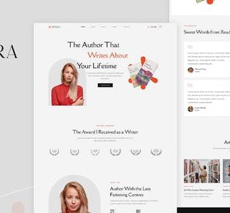 Myrra - Book Author & Writer Elementor Template Kit