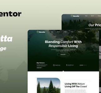 Nacotta - Nature Cottage Elementor Template Kit