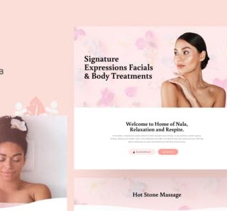 Nala - Beauty & Spa Template Kit