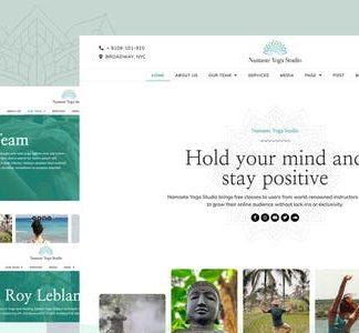 Namaste - Yoga & Fitness Elementor Template Kit