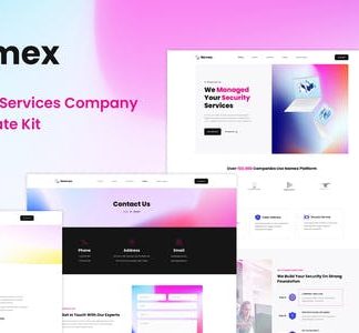 Namex - Cyber Security Services Company Elementor Template Kit