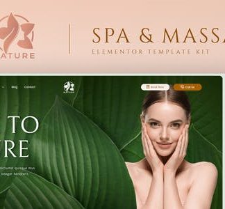 Nature - Spa & Massage Elementor Template Kit