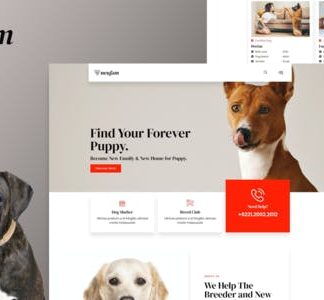 NeuFam - Dog Breeder & Kennel Club Elementor Template Kit