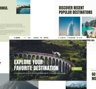 Nextour - Tour Guide & Travel Agency Elementor Template Kit