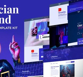 Neyla - Musician & Band Elementor Template Kit