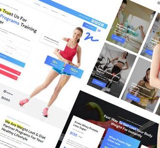 Nguru - Weight Loss & Fitness Trainer Elementor Template Kit