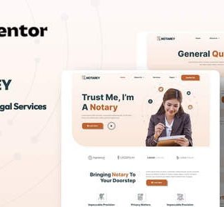 Notarey - Notary Public & Legal Services Elementor Template Kit
