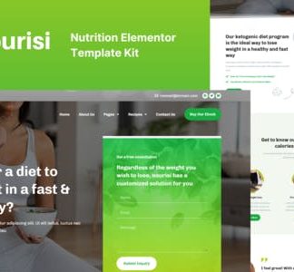 Nourisi - Nutrition Elementor Template Kit