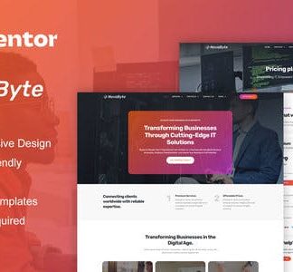 Novabyte - IT Solutions & Services Company Elementor Pro Template Kit
