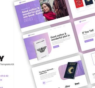 Novely | Book Store Elementor Template Kit