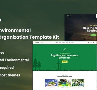 Novio - Ecology & Environmental Non-Profit Organization Template Kit