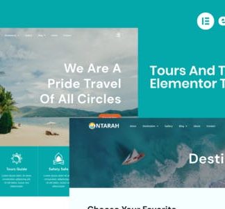 Ntarah - Tours & Travel Elementor Template Kit