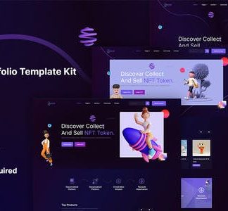 Nufti - NFT Collections Elementor Template Kit