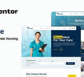 Nursee - Homecare & Private Nursing Elementor Template Kit