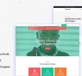 Nusafe - Charity & Non-Profit Elementor Template Kit