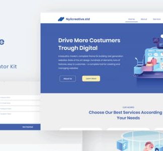 Nyil - Business Agency Elementor Template Kit